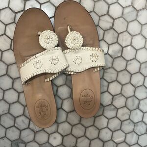 Jack Rogers Women's White Sandals